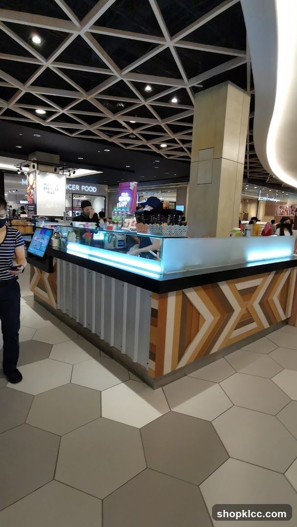 Food stall in a mall