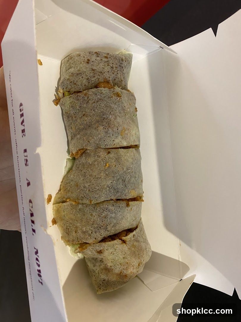 Spring Rolls in a Takeout Box