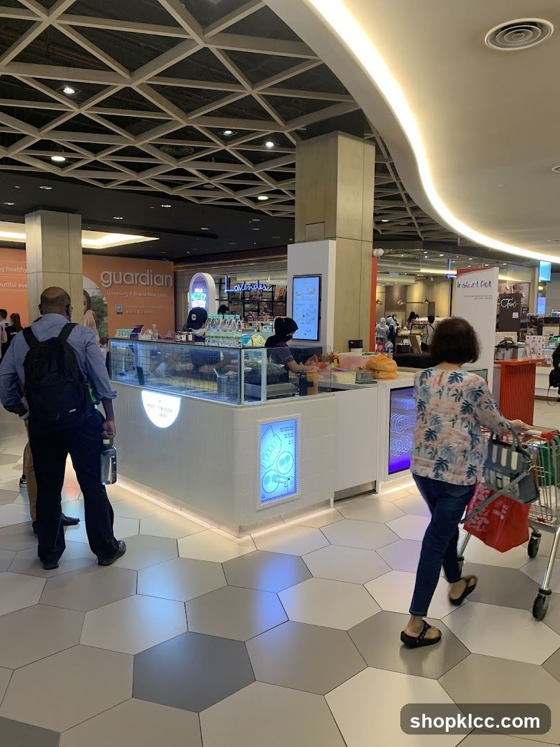 Food stall in a mall