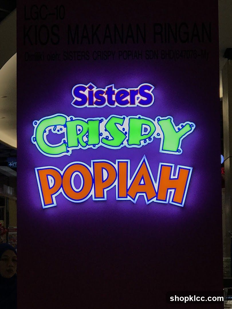 Sisters Crispy Popiah Sign