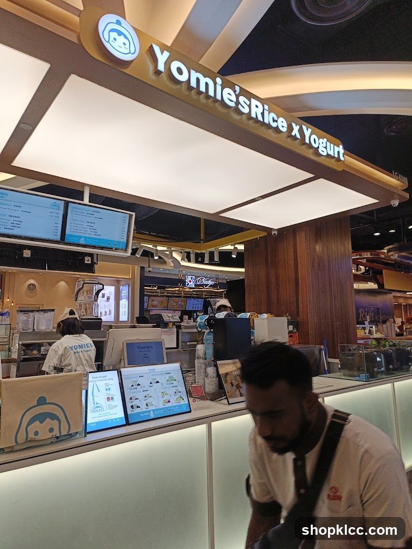 Yomie's Rice x Yogurt Counter