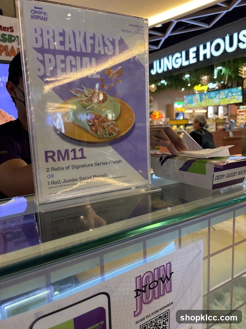 Breakfast Special Menu