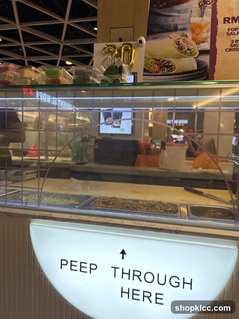 Food Counter Display