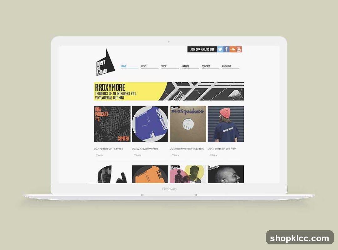 Website Homepage