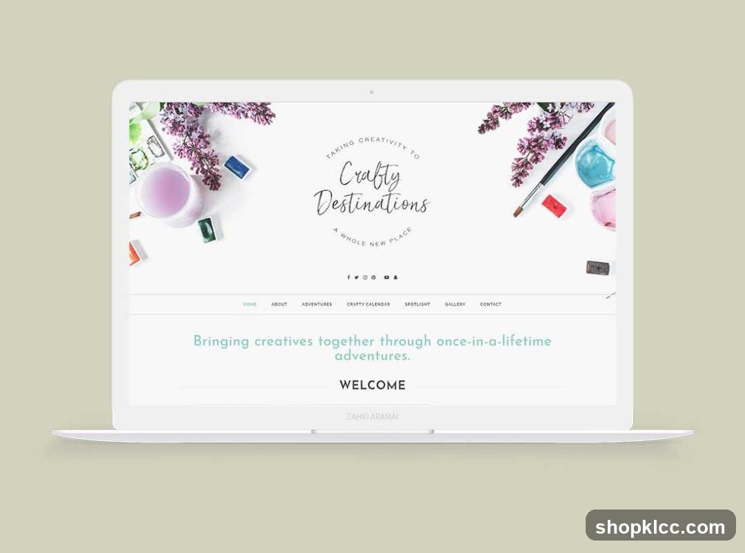 Crafty Destinations Website