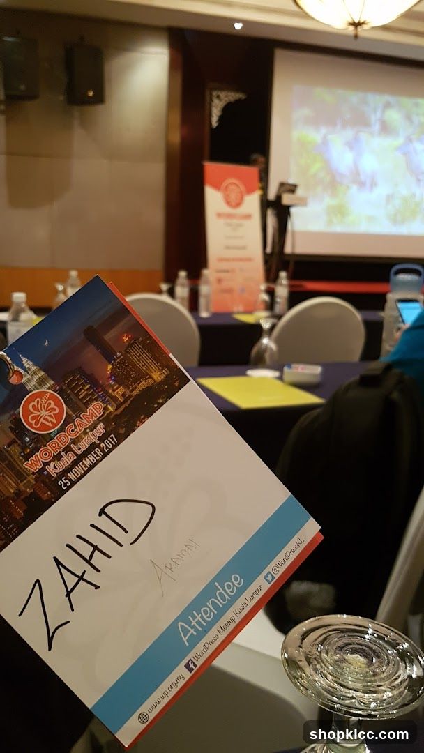 WordCamp Kuala Lumpur 2017 Attendee Badge