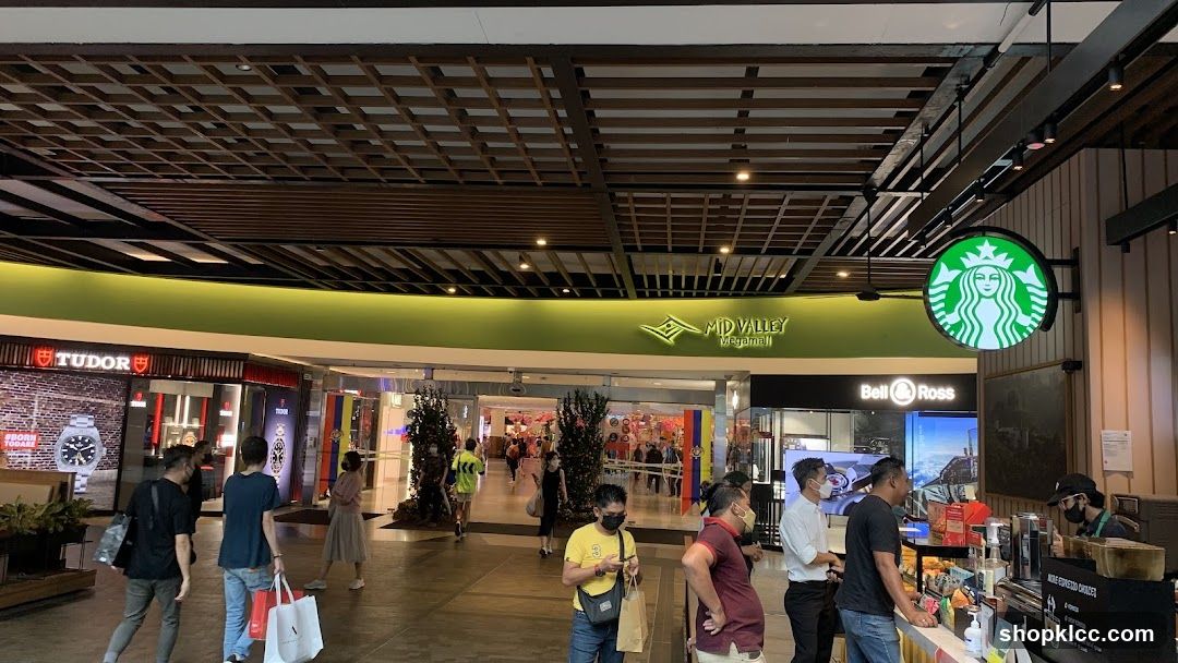 Starbucks and Mid Valley Megamall Entrance