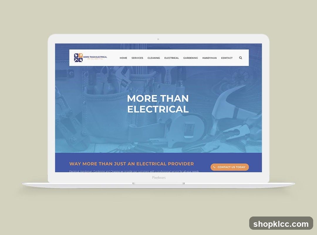 More Than Electrical Website