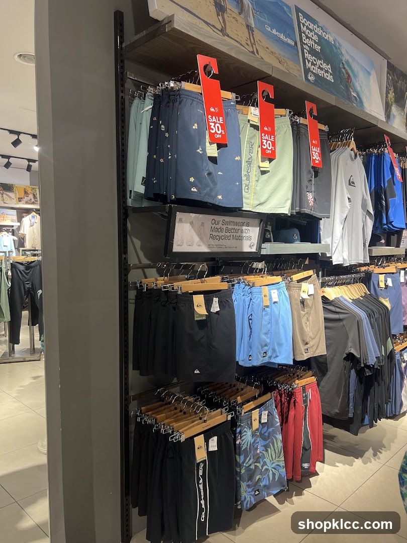 Quiksilver Store Display