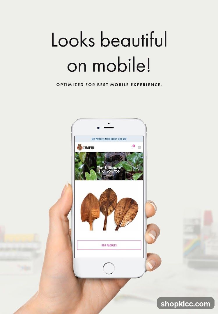 Mobile Website Display