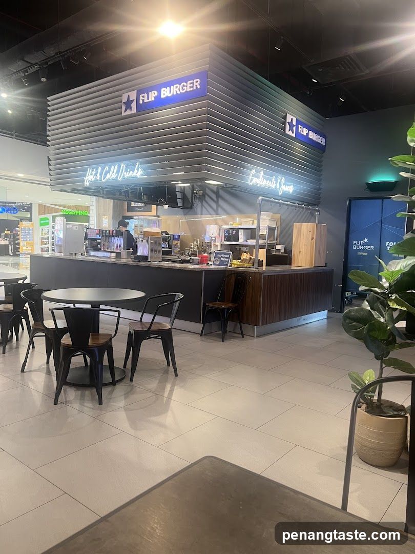 Flip Burger Counter