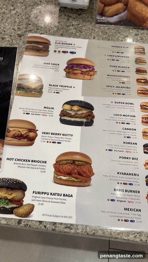 Burger Menu