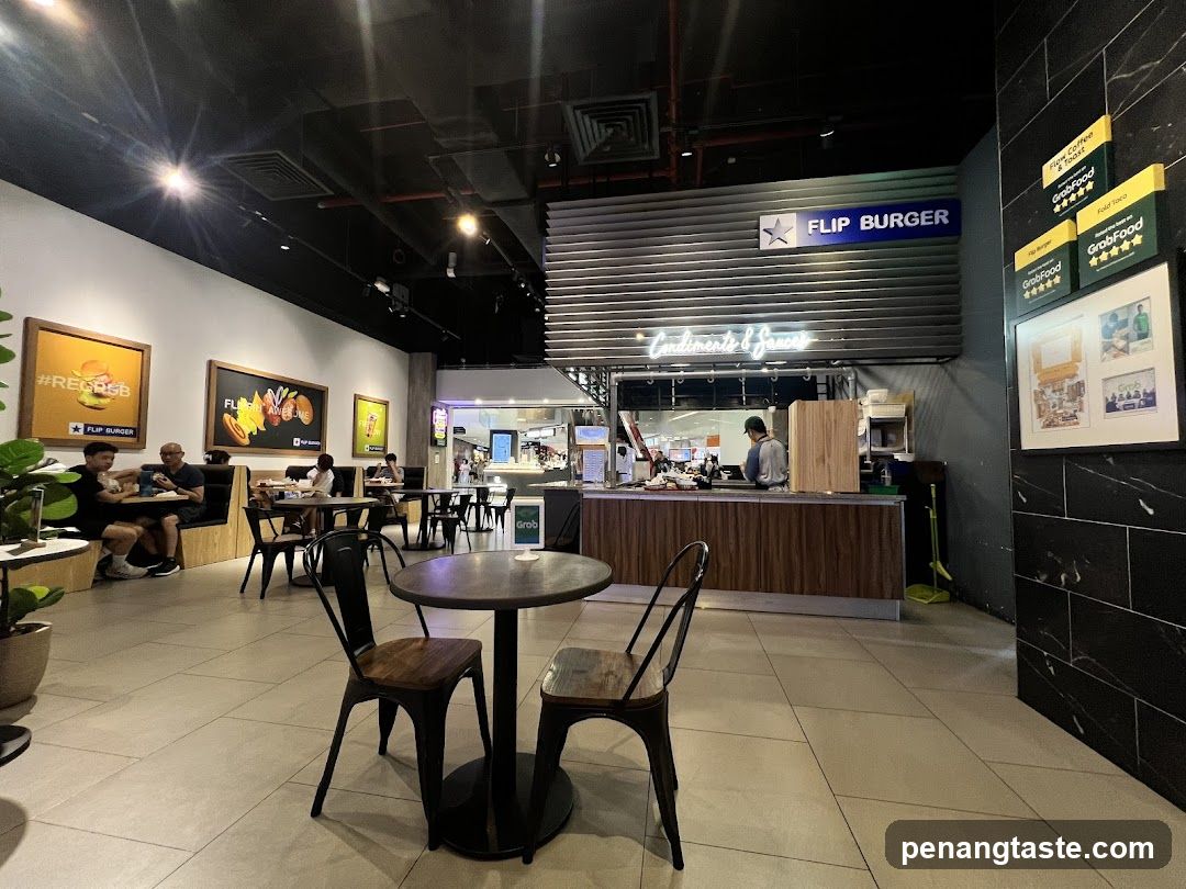 Flip Burger Interior