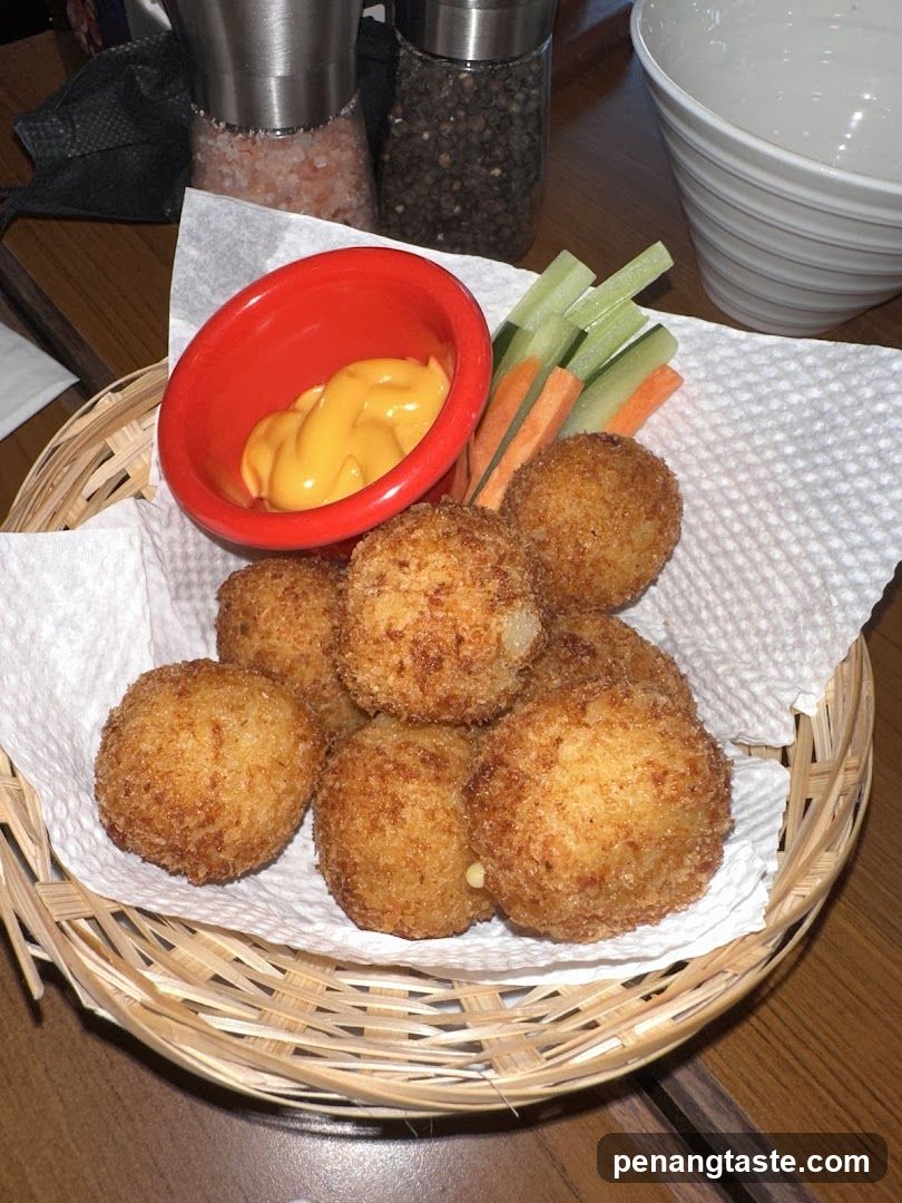 Fried Bites with Dip