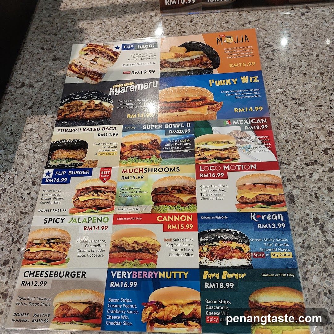 Burger Menu