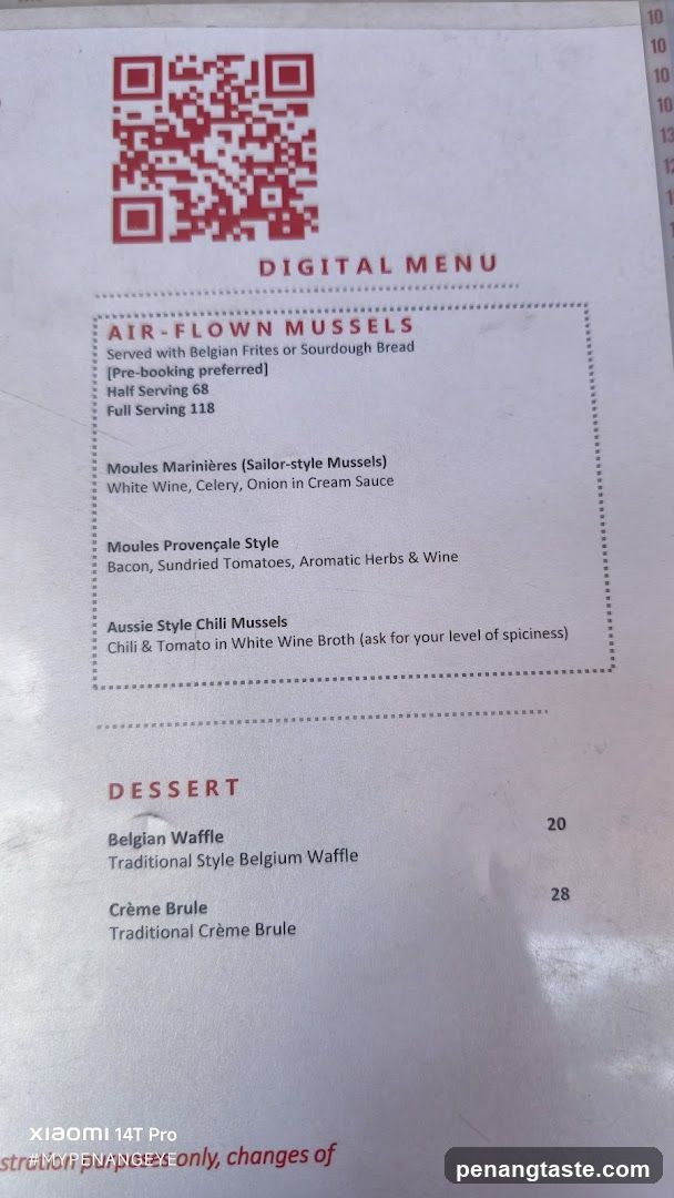 Digital Menu