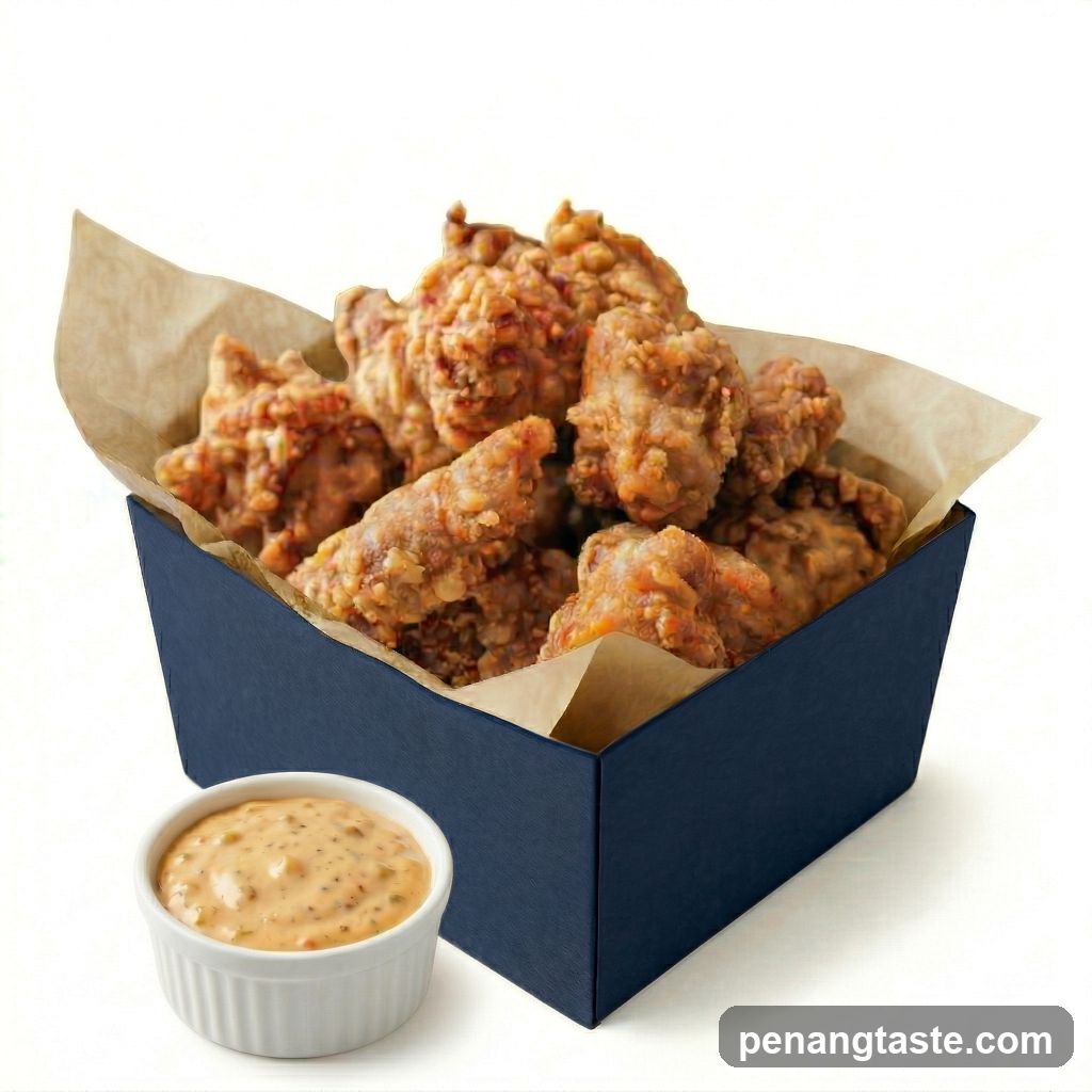 Fried Chicken Bites with Dipping Sauce