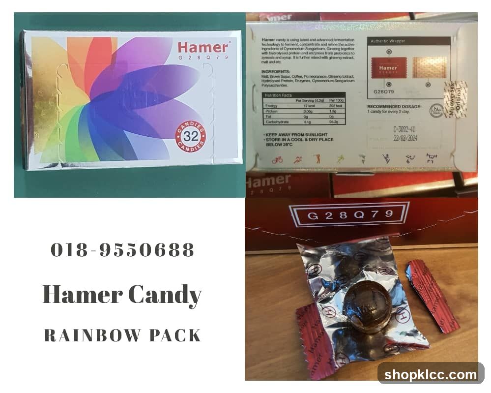 Hamer Candy Rainbow Pack