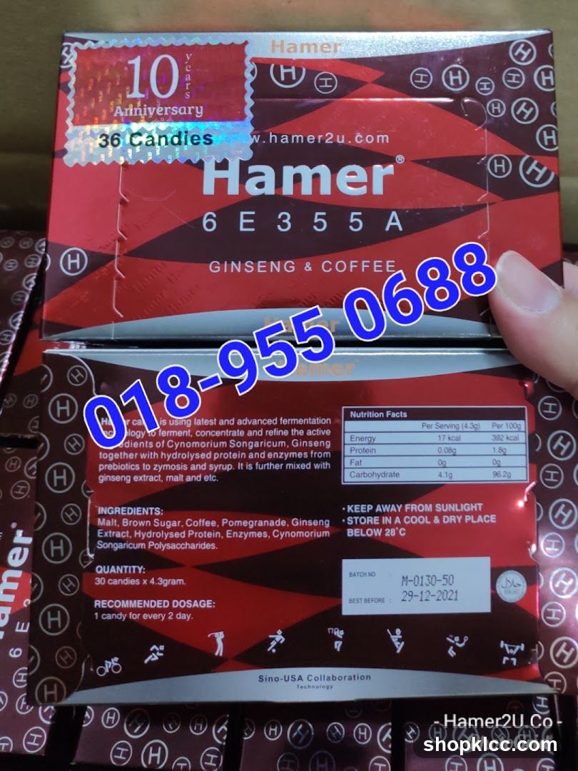 Hamer Ginseng & Coffee Candies