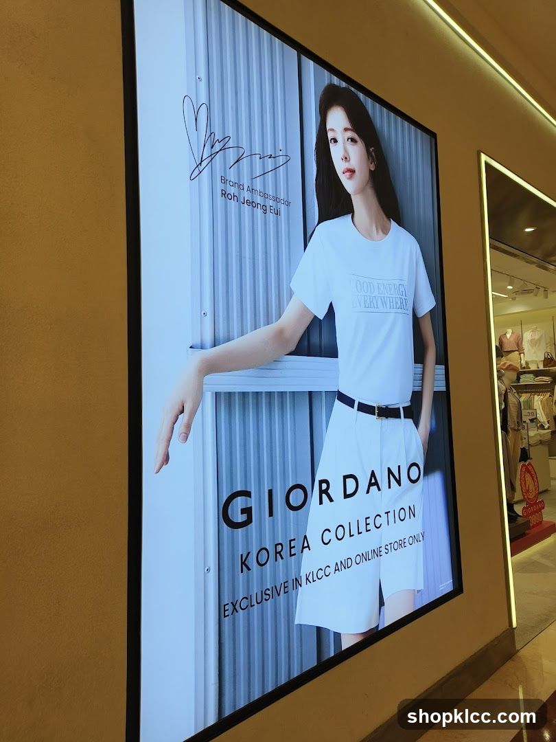 Giordano Korea Collection Advertisement