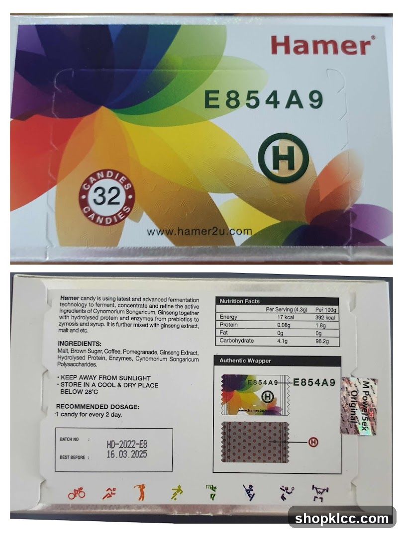 Hamer Candies Packaging