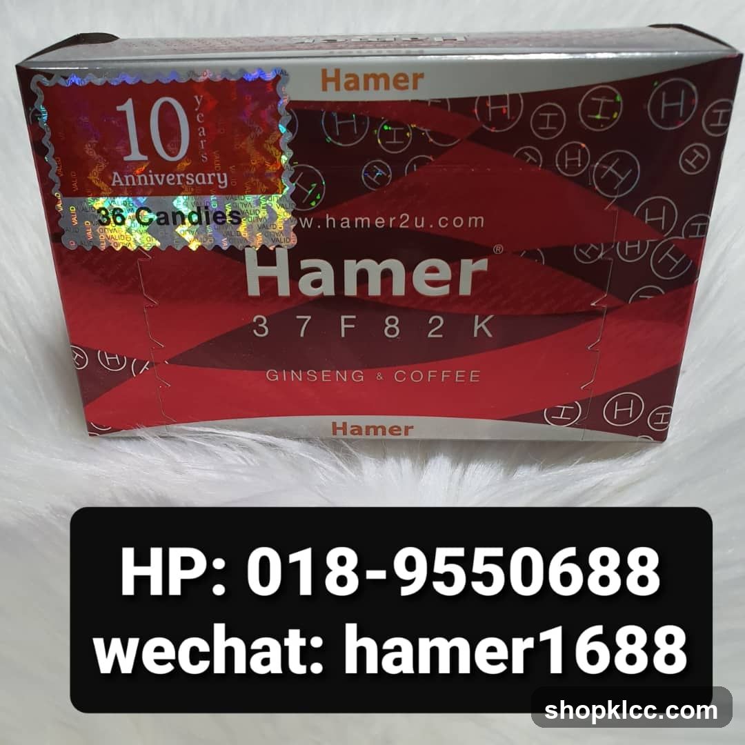 Hamer Ginseng & Coffee Candies Box