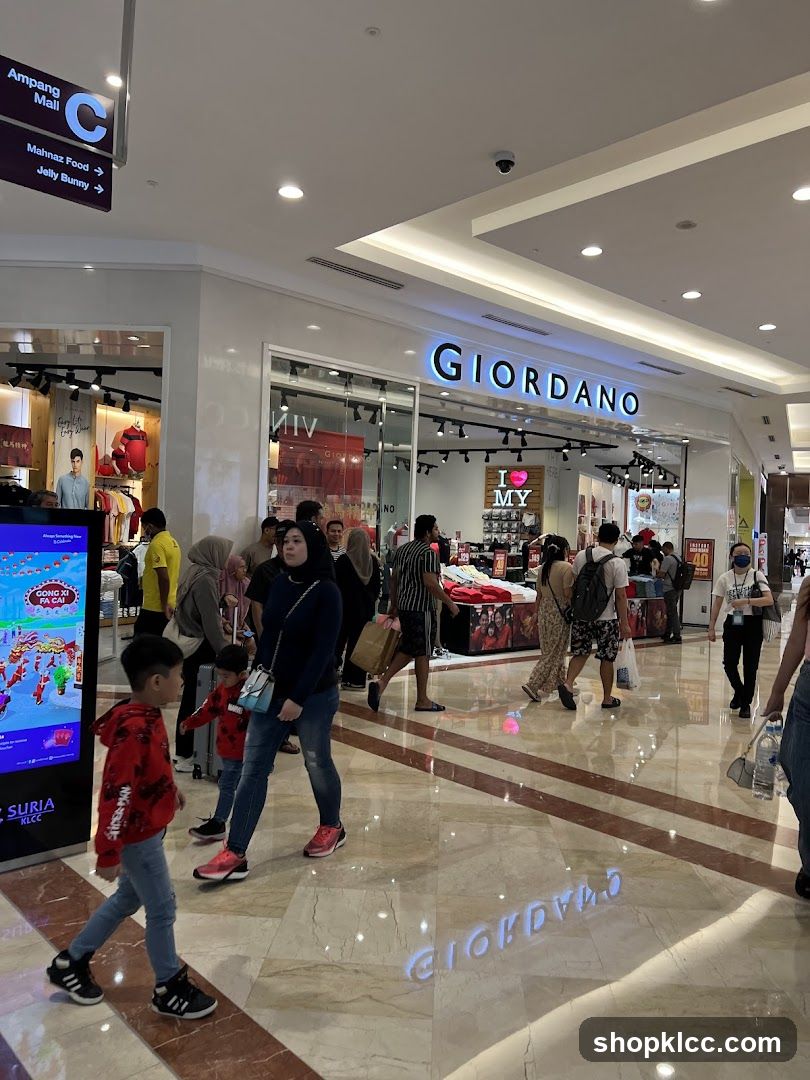 Giordano Store in Ampang Mall