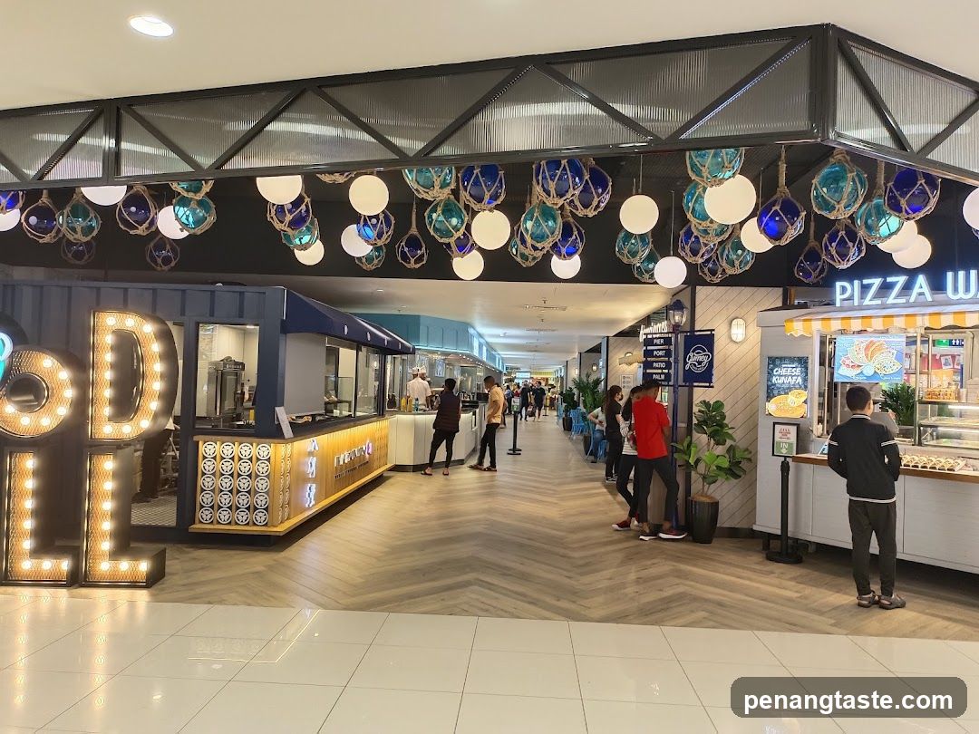 Food court stalls