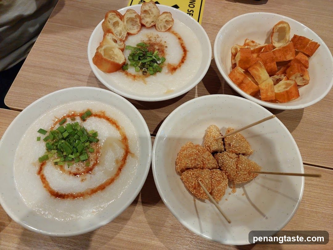 Congee and Fried Dough Sticks