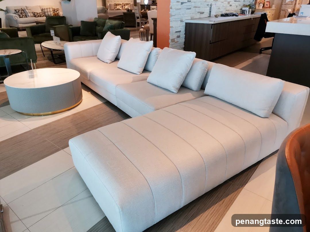 Modern Sectional Sofa and Coffee Table