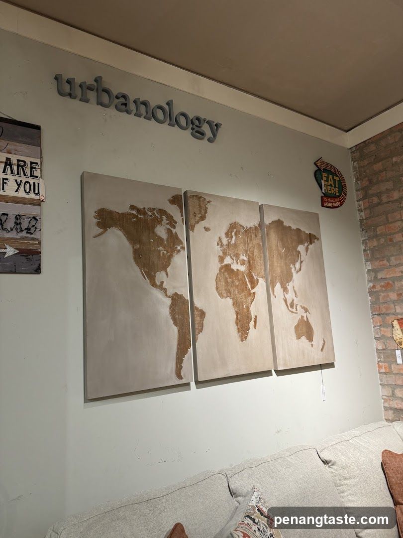 World Map Wall Art