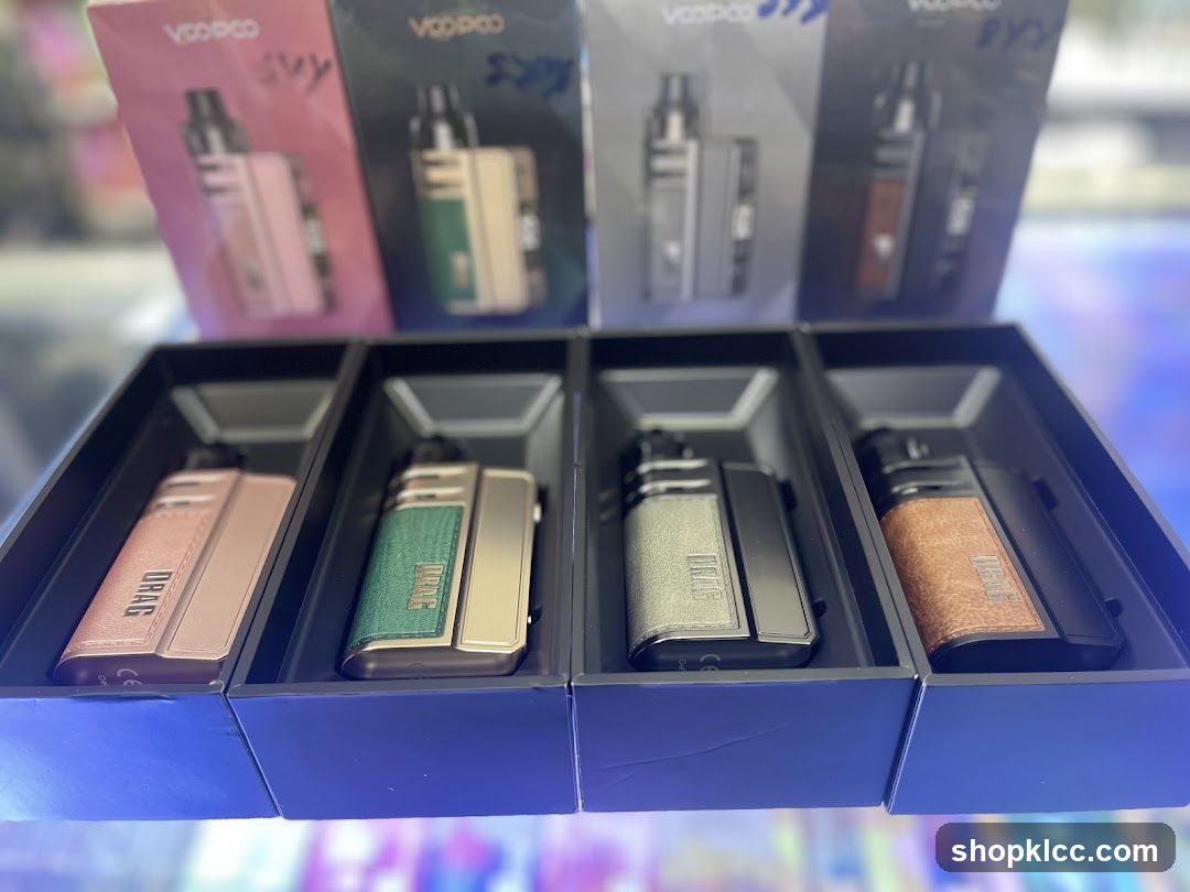 Vape Devices in Packaging