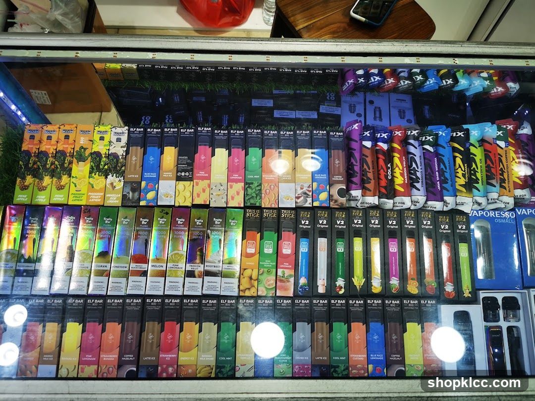 Vape Products Display