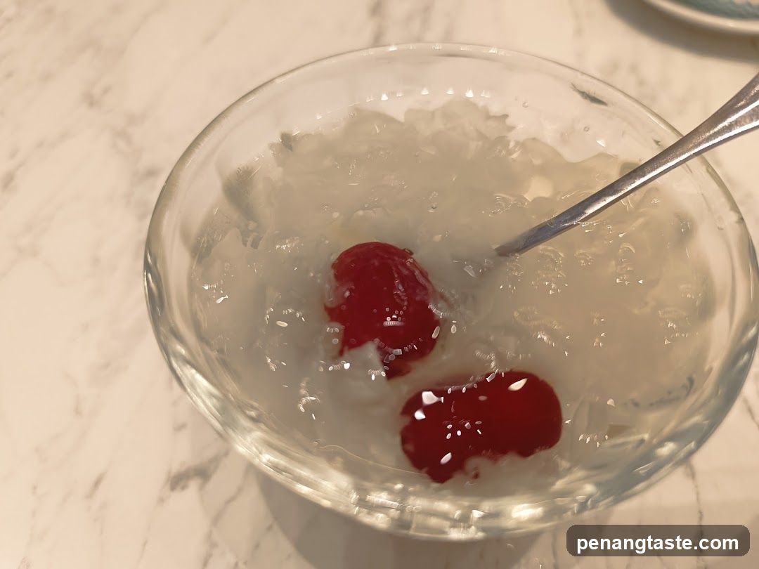Dessert with Cherries