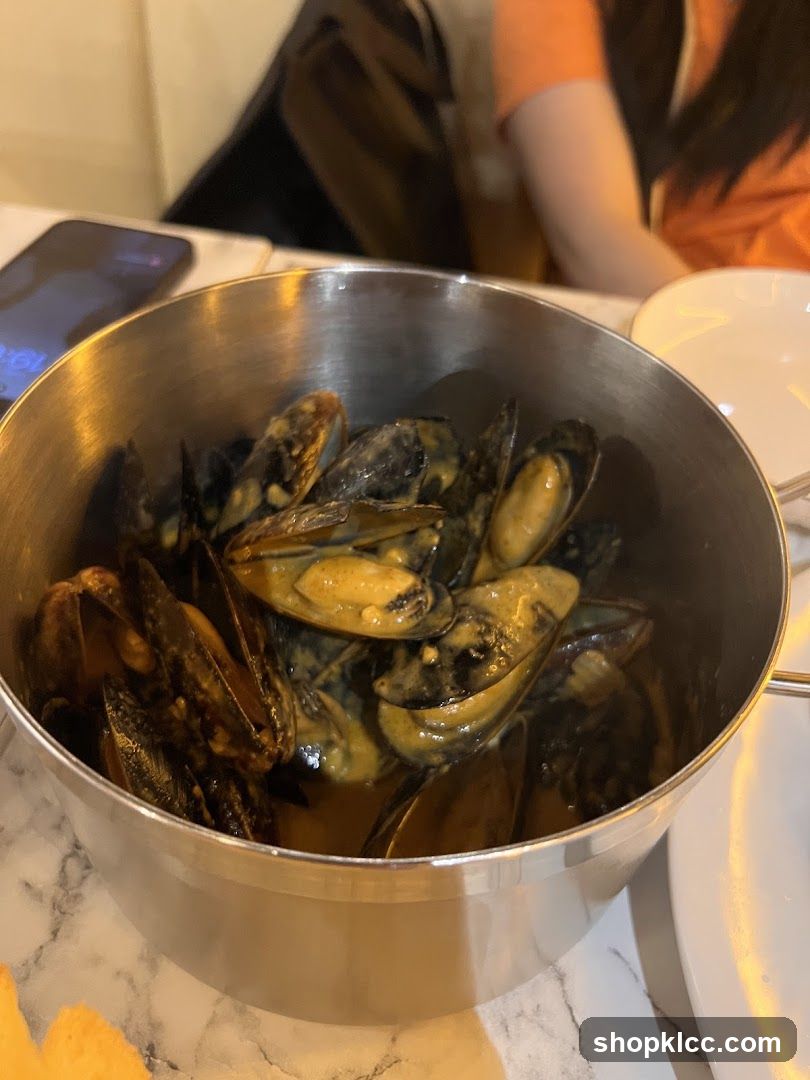 Mussels in Sauce