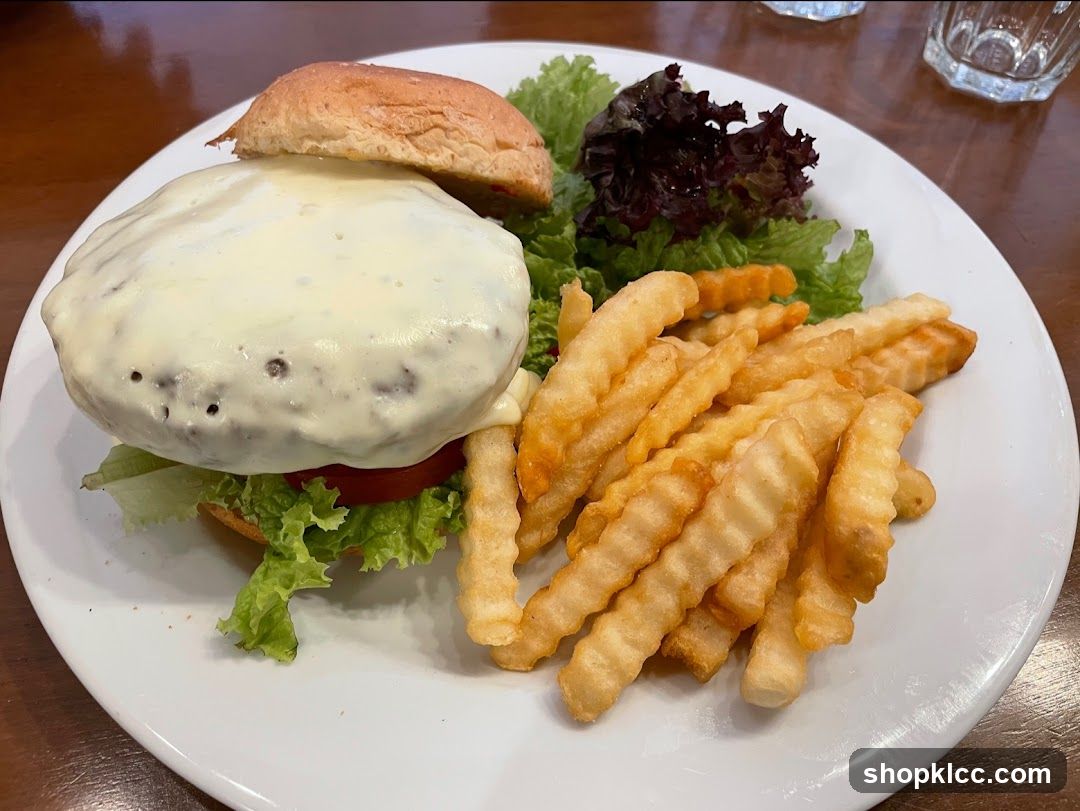 Cheeseburger and Fries