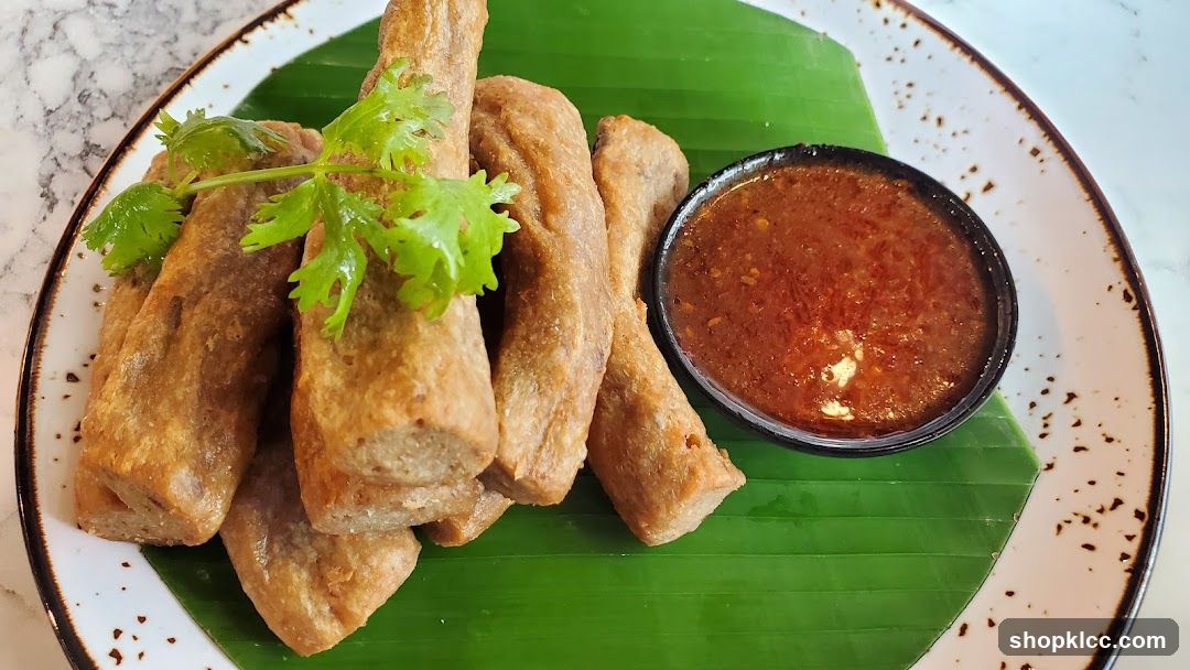 Fried Fish Cakes with Dipping Sauce