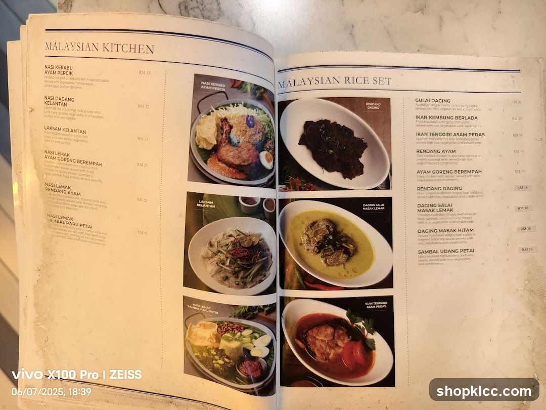 MALAYSIAN KITCHEN & MALAYSIAN RICE SET