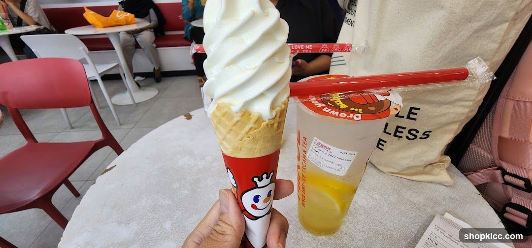 Ice Cream and Drink