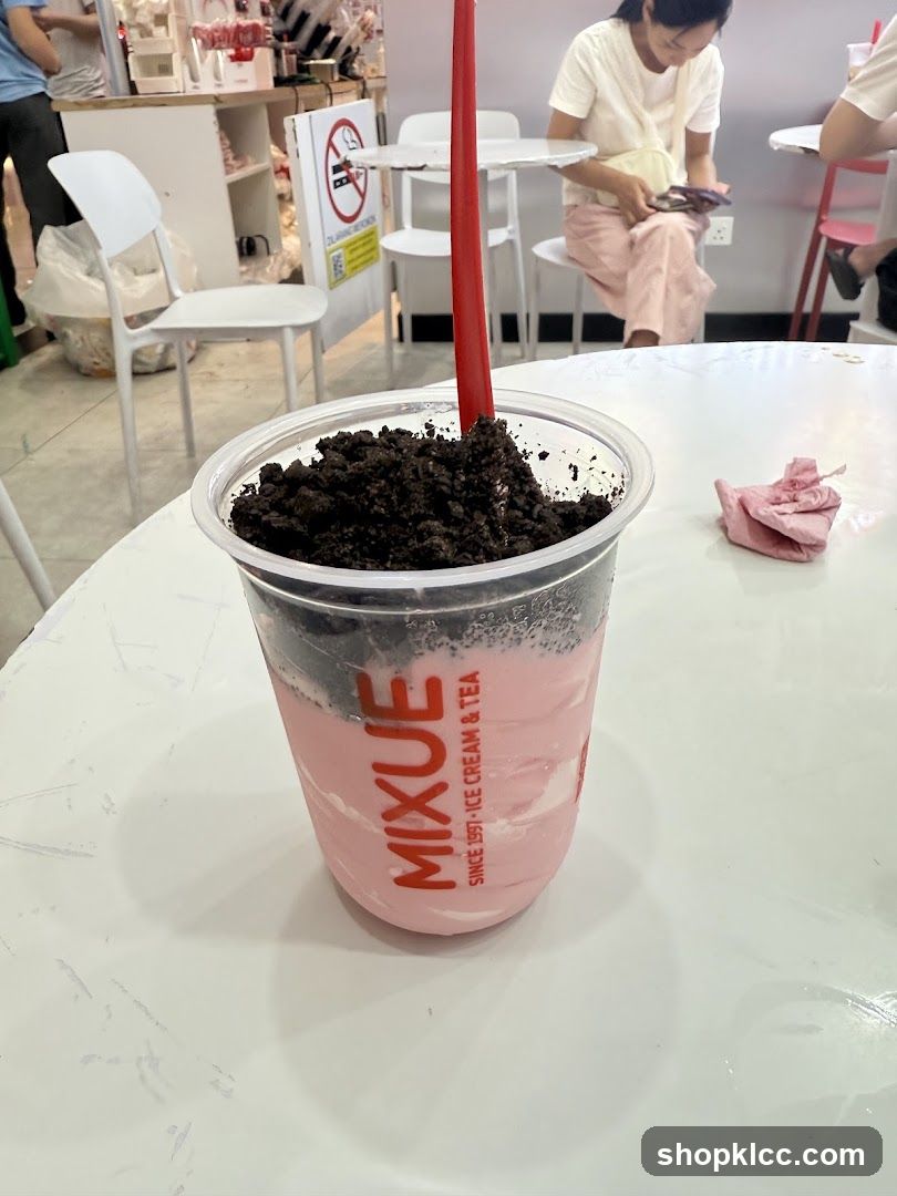 Oreo Ice Cream Drink