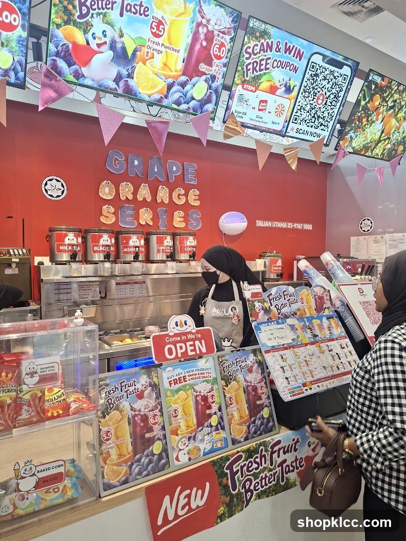 Drink Shop Counter