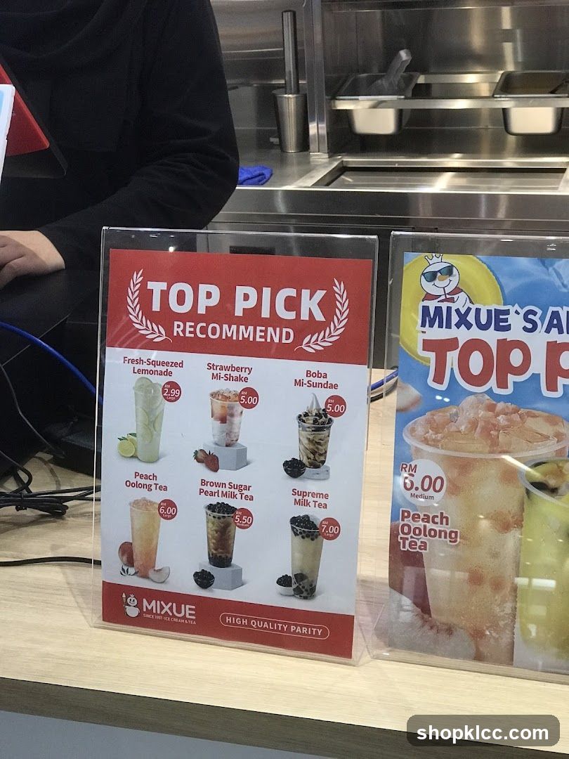 Mixue Top Pick Recommendations
