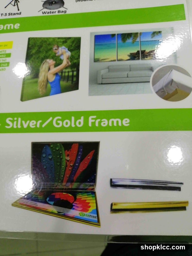 Printed Photo Frame Product Display
