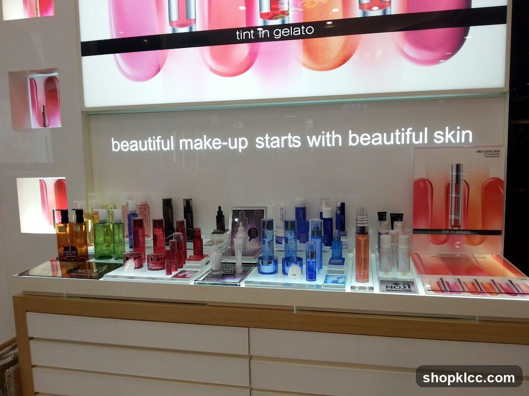Beauty Product Display