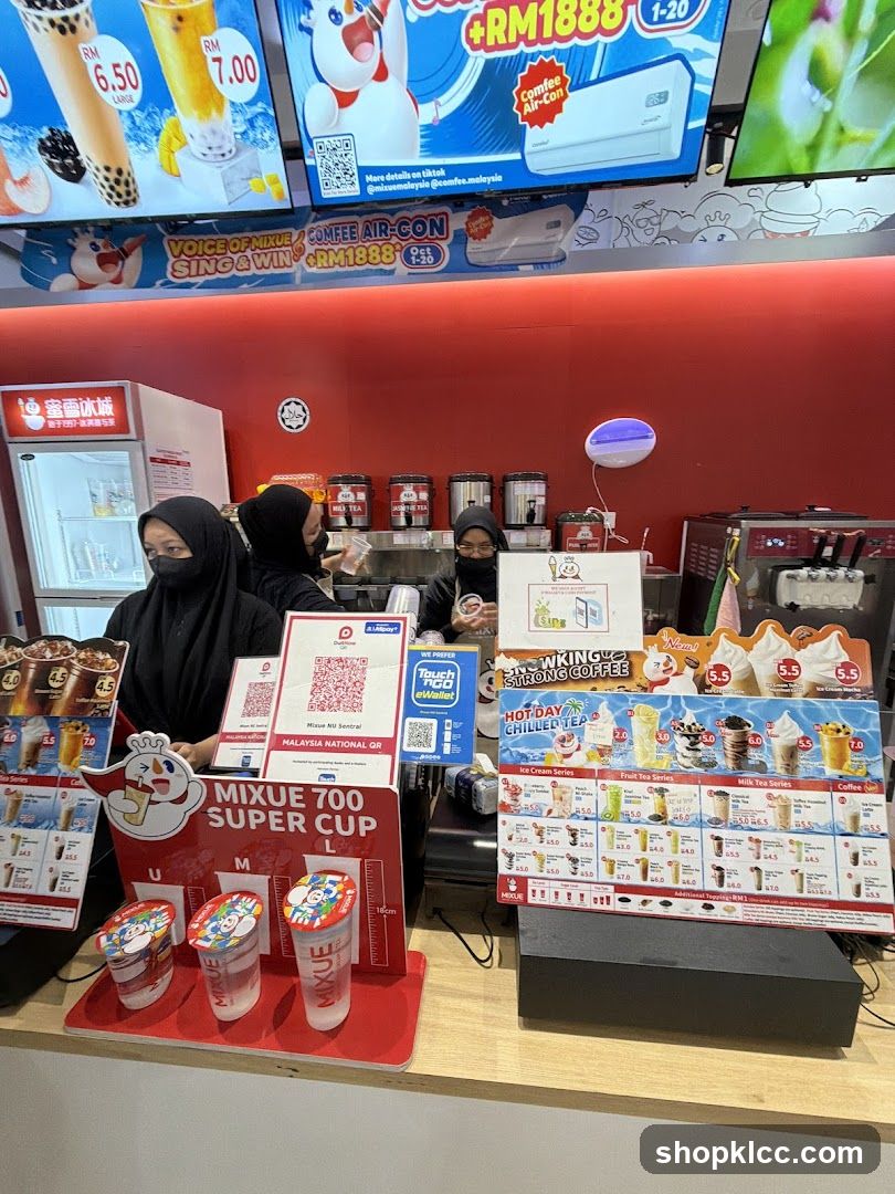 Mixue Counter