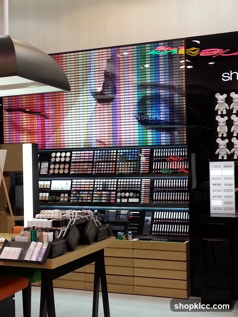 Cosmetics Display Interior