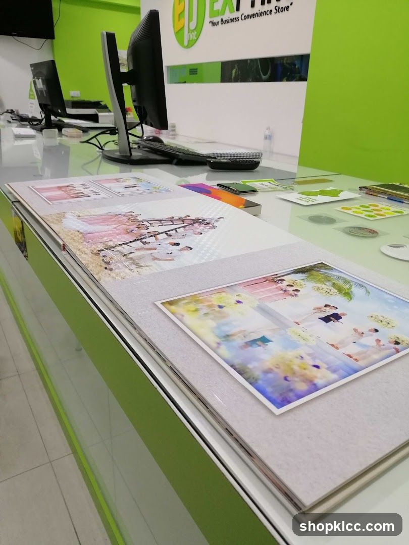 Print Shop Interior Display