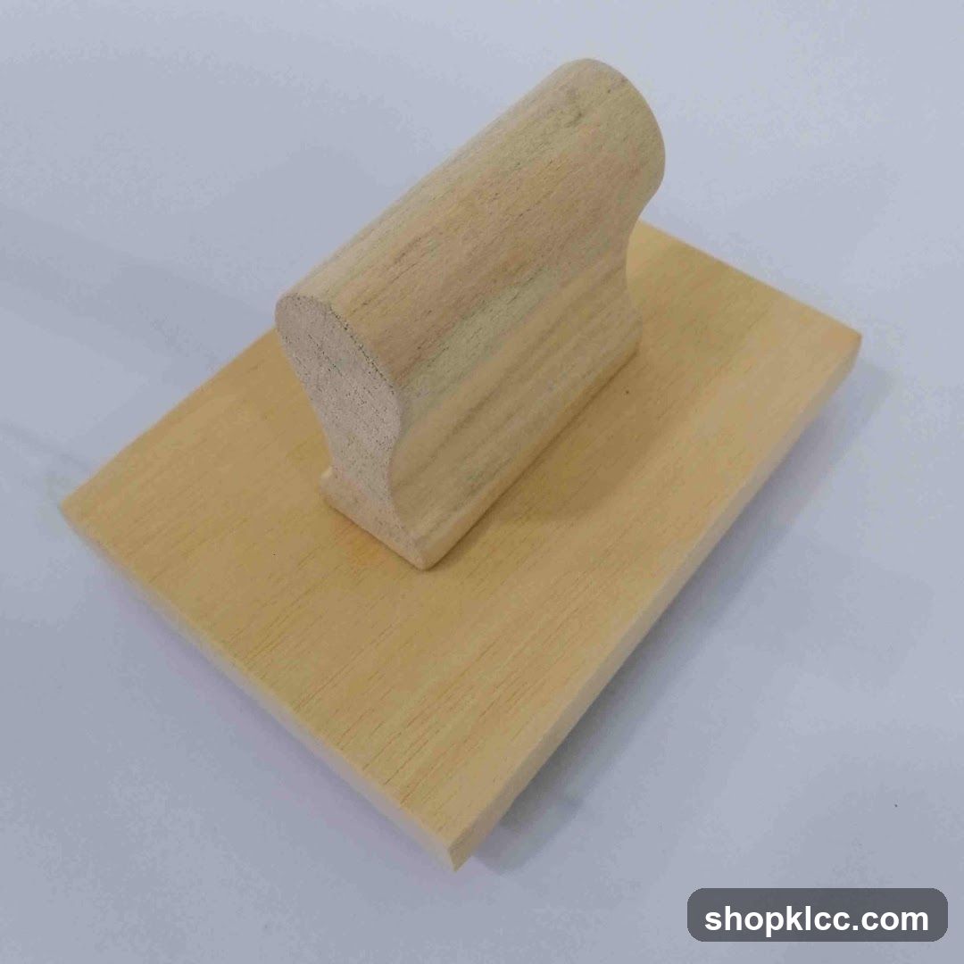 Wooden Object on Base