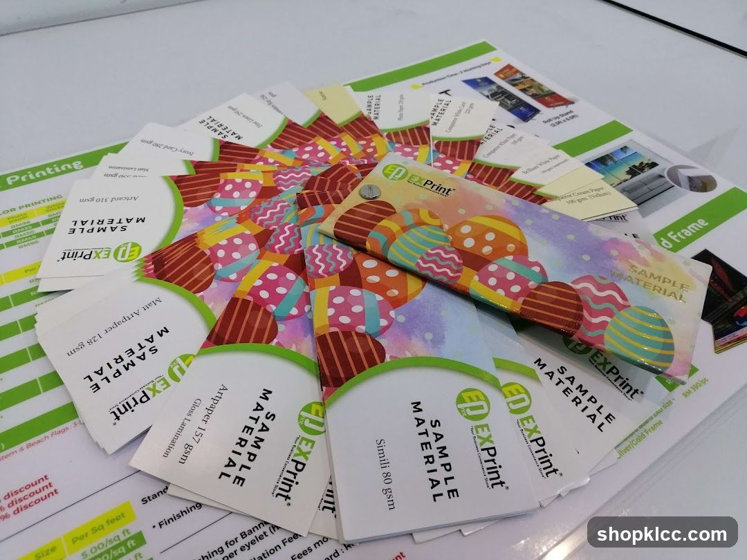 Print Sample Flyers
