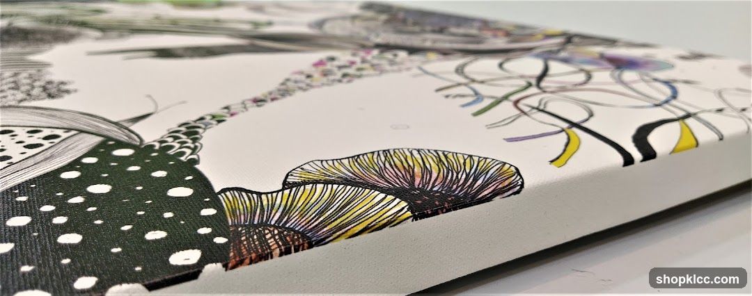 Abstract Artwork on Canvas